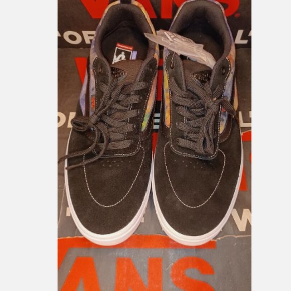 Vans Kyle Walker Tie Dye Terry Black Multi Color Men's 13 VN0A5JIEBML - Picture 5 of 13